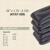 Outlet Prophete Dętka Rowerowa 26''/27,5'' - Dwupak 2 szt.