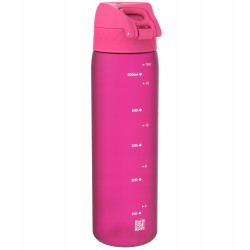 Outlet Bidon Butelka Na Wode z Szerokim Ustnikiem Ion8 500 ml Różowy