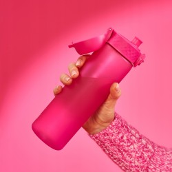 Outlet Bidon Butelka Na Wode z Szerokim Ustnikiem Ion8 500 ml Różowy