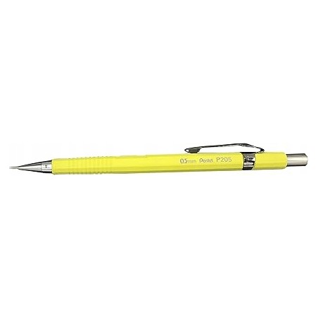 Ołówek automatyczny techniczny Pentel P200 pastelowy żółty 0,5mm 1 szt