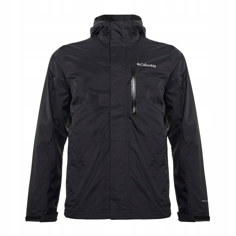 Kurtka przeciwdeszczowa męska Columbia Pouring Adventure III Czarna r. L