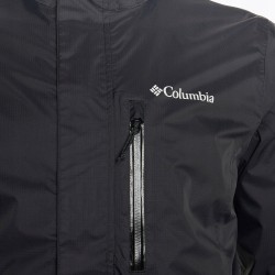 Kurtka przeciwdeszczowa męska Columbia Pouring Adventure III Czarna r. L