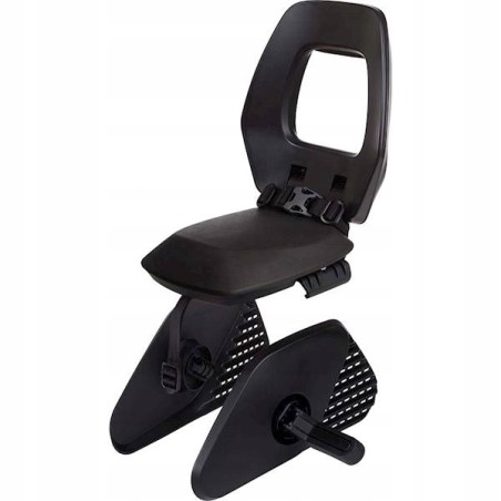 Outlet Bobike Junior ONE Fotelik rowerowy do 35 kg Składany Czarny