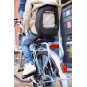 Outlet Bobike Junior ONE Fotelik rowerowy do 35 kg Składany Czarny