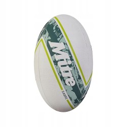 Outlet Mitre SABRE Piłka do rugby unisex rozmiar 4 3-warstwowa biała