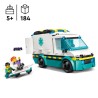 Outlet Zestaw klocków LEGO City Karetka pogotowia 60451 184 elementy 5+