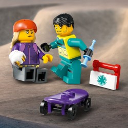 Outlet Zestaw klocków LEGO City Karetka pogotowia 60451 184 elementy 5+