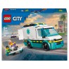 Outlet Zestaw klocków LEGO City Karetka pogotowia 60451 184 elementy 5+