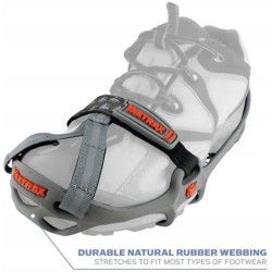 Outlet YakTrax Pro RAKI NA ŚNIEG ZE STALI NIERDZEWNEJ dla dorosłych M 41/43