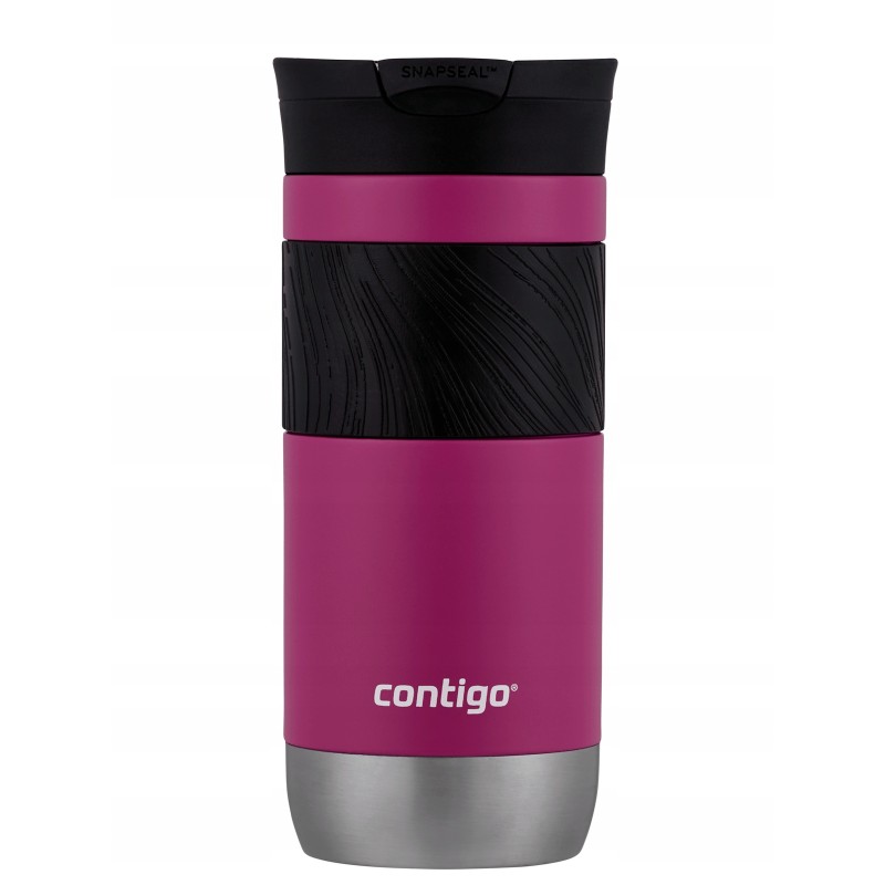 Outlet KUBEK TERMICZNY CONTIGO BYRON 2.0 ANTYPOŚLIZGOWY RÓŻOWY MATOWY 470ML