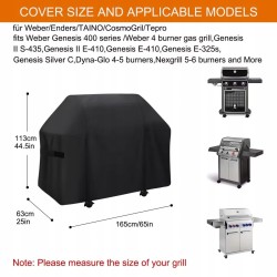 Outlet Pokrowiec na grill Enders PRO 4 SIK TURBO 165x63x113 cm wodoodporny