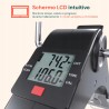 Outlet Avilia Kompaktowy Mini Rower Treningowy 2w1 z LCD czarny