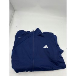 Outlet Dres męski adidas Sportswear 3-Stripes rozpinany komplet granat