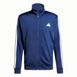 Outlet Dres męski adidas Sportswear 3-Stripes rozpinany komplet granat