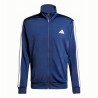 Outlet Dres męski adidas Sportswear 3-Stripes rozpinany komplet granat