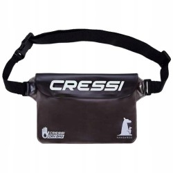 Cressi Wodoodporna Torba na telefon i przedmioty 0.5l 0,6x6,1x9,8cm Czarna