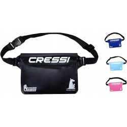 Cressi Wodoodporna Torba na telefon i przedmioty 0.5l 0,6x6,1x9,8cm Czarna