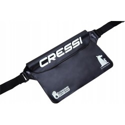 Cressi Wodoodporna Torba na telefon i przedmioty 0.5l 0,6x6,1x9,8cm Czarna