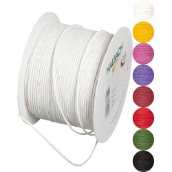 Outlet Halbach Drut papierowy z recyklingu 2mm x 100m biały do florystyki