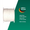Outlet Halbach Drut papierowy z recyklingu 2mm x 100m biały do florystyki