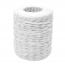 Outlet Halbach Drut papierowy z recyklingu 2mm x 100m biały do florystyki