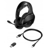 Outlet Słuchawki bezprzewodowe do Gier HyperX Cloud Jet 2,4Ghz BT PC Czarny