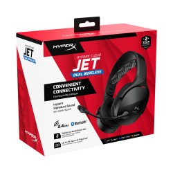 Outlet Słuchawki bezprzewodowe do Gier HyperX Cloud Jet 2,4Ghz BT PC Czarny