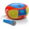 Outlet Radioodtwarzacz Kärcher RR 5026 Płyty CD FM USB z Mikrofonem