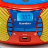 Outlet Radioodtwarzacz Kärcher RR 5026 Płyty CD FM USB z Mikrofonem
