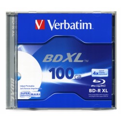 Outlet Płyta Blu-ray (BD-R) Verbatim 100GB 5szt (box 5 z opakowaniem) do