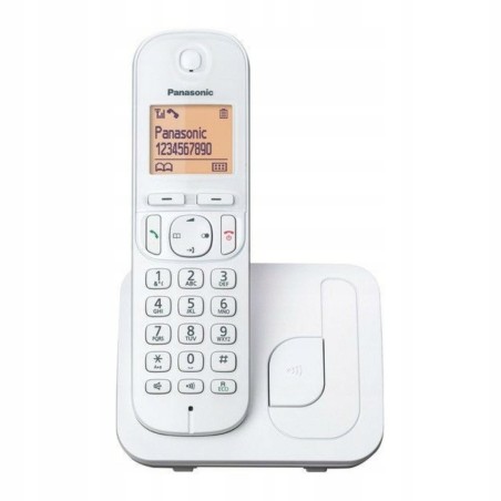Outlet Panasonic KX-TGC210SPW telefon bezprzewodowy stacjonarny DECT
