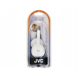 Outlet Lekkie Słuchawki Nauszne Przewodowe JVC HA-L50 W 1,5m Biały