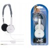 Outlet Lekkie Słuchawki Nauszne Przewodowe JVC HA-L50 W 1,5m Biały