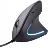Outlet Trust Verto Sensor Optyczny 1600 dpi dł. przewodu 1.5 m Czarny OPIS