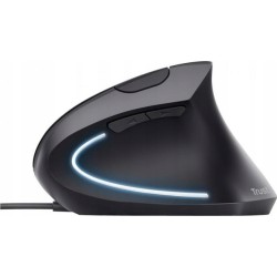 Outlet Trust Verto Sensor Optyczny 1600 dpi dł. przewodu 1.5 m Czarny OPIS
