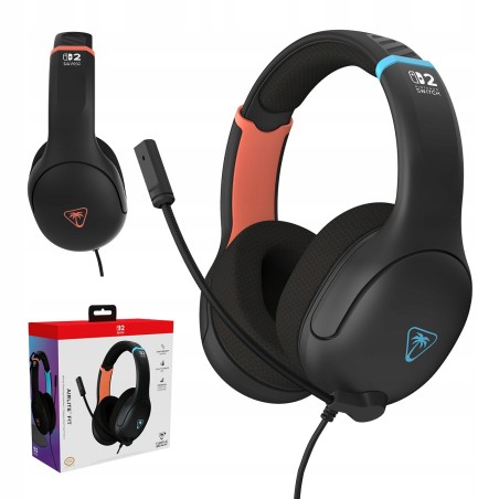 USZKODZONY Słuchawki przewodowe Turtle Beach Airlite Fit Charcoal Black