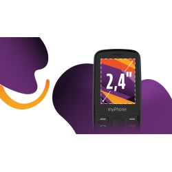 Outlet Telefon komórkowy myPhone 6410 LTE 64/128MB 2,4" USB-C 1400mAh