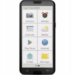 Outlet Emporia Smart 5 telefon 3GB/32GB 12MP Android 10 czarny 5.5 cali