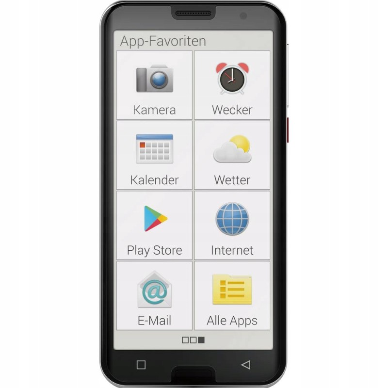 Outlet Emporia Smart 5 telefon 3GB/32GB 12MP Android 10 czarny 5.5 cali