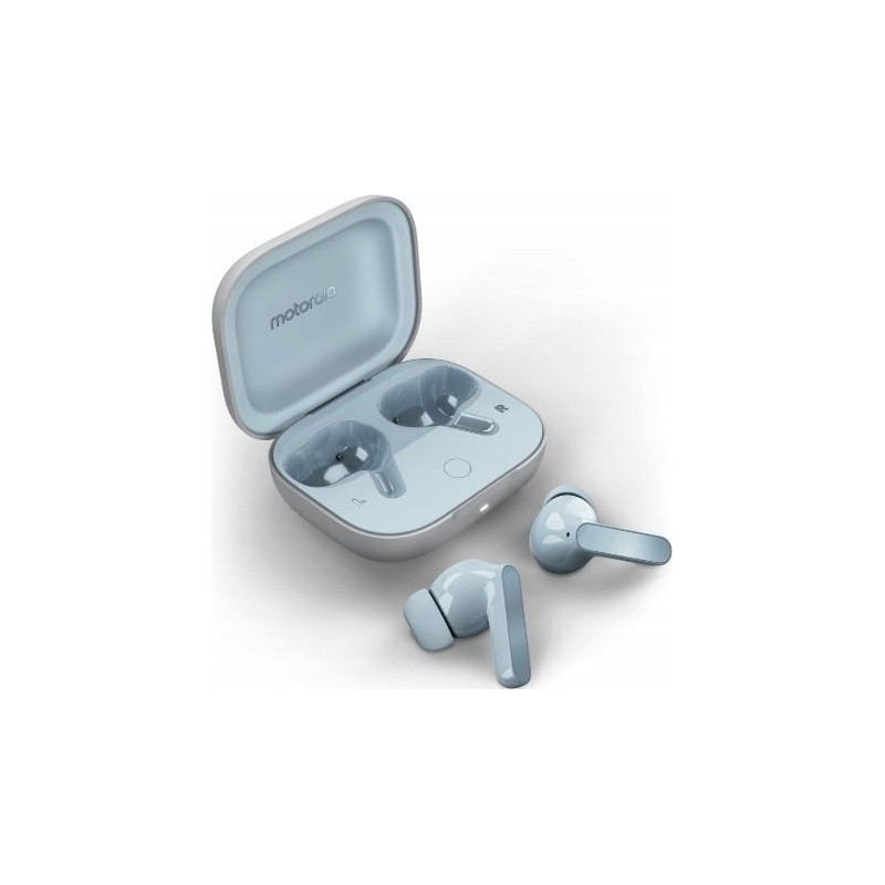 Outlet Słuchawki bezprzewodowe dokanałowe Motorola Moto Buds Glacier Blue
