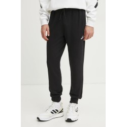 Spodnie męskie adidas Essentials Feel Cozy French Terry czarne JE3854 r.M
