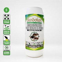 Outlet Sandokan granulat odstraszający na szczury, myszy, krety 1kg Eco