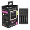 Outlet Ładowarka Panasonic Eneloop + 4 x R6/AA Eneloop Pro 2500 mah czarna
