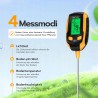 Outlet Tester glebowy 4w1 - kwasomierz, miernik pH, wilgotnościomierz, LCD