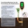 Outlet Tester glebowy 4w1 - kwasomierz, miernik pH, wilgotnościomierz, LCD