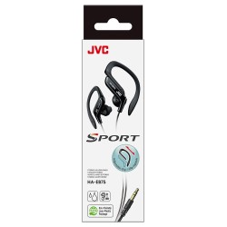 Outlet JVC Sportowe Słuchawki Przewodowe Jack 3,5mm HA-EB75-B-E Czarny