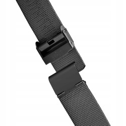 Outlet Zegarek męski Braun BN0032BKBKMHG 40mm czarna tarcza bransoleta mesh