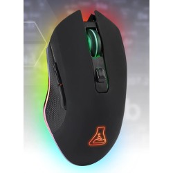 Outlet Myszka bezprzewodowa The G-Lab Kult Helium 6400DPI 82g RGB LED