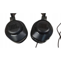 USZKODZONY Słuchawki Przewodowe Nauszne JBL Quantum 100 M2 3.5mm czarne