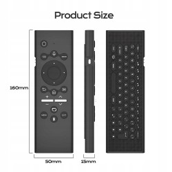Outlet BOXPUT G71S Pro podświetlany pilot do Samsung Smart TV